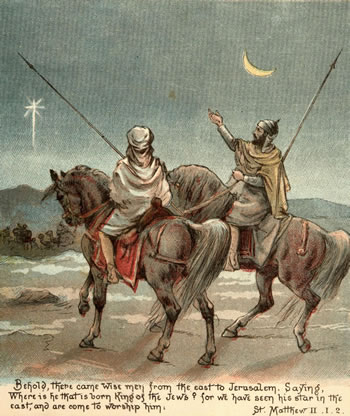 Wisemen see the star